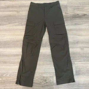 REI Olive Sahara Convertible Pants - Kids' L 14/16 - Picture 1 of 3