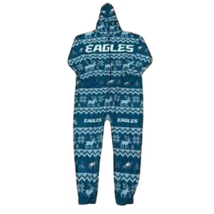 NFL Philadelphia Eagles Holiday One Piece Pajamas Size 2XL - Picture 1 of 9