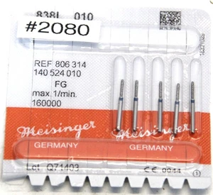 Meisinger, carburo de tungsteno, fresa, taladro, diamante, tecnología dental, laboratorio dental - Imagen 1 de 1