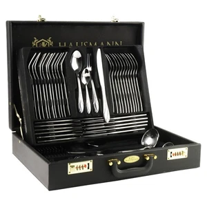 Besteck Set 72-teilig für 12 Personen – Edelstahl mit Koffer Geschenk - Bild 1 von 8