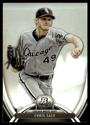 2013 Bowman Platinum Chris Sale Chicago White Sox #97 - Image 1 of 2