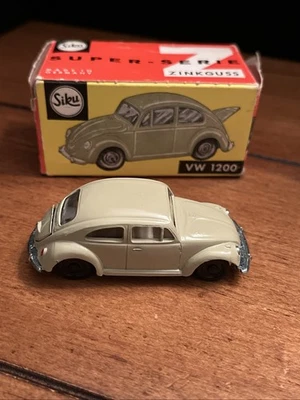 ANTIGUO SEDÁN SIKU V-230 VOLKSWAGEN 1200 ESCARABAJO VINTAGE Hecho en Alemania-Excelente Estado. Foto 1 de 4