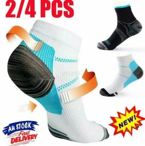 Dr-Sock Soothers Socks Anti Fatigue Compression Foot Sleeve Support Brace Sock - Picture 1 of 8