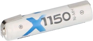 XCell Micro AAA Batteria NI-MH 1,2V 1150mAh U Lamelle a Saldare - Foto 1 di 7