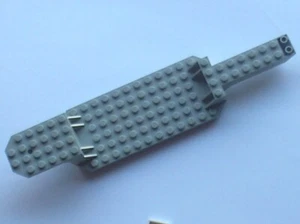 LEGO Light Gray Vehicle Trailer Base 6x26x2 2/3 Ref 30184 Set 6328 5975  - Picture 1 of 1