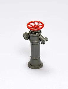 Dingler Hydrant Messing grau lackiert 1:32 (1Z-184/02) - Bild 1 von 1