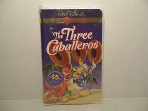 Disney’s The Three Caballeros VHS Video Tape Gold Collection Classic NEW! - Picture 1 of 10