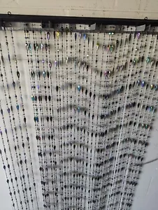 Mutli Colored Plastic Beaded Curtain - Picture 1 of 8