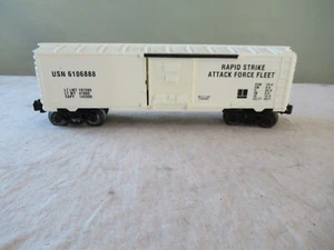 Lionel USN 6106888 Rapid Strike Attack Force Fleet Box Car in Excellent+ Cond. - Picture 1 of 6