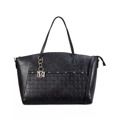 Bolso de viaje Badgley Mischka Caroline de cuero vegano para fin de semana precio de venta sugerido por el fabricante 160 USD negro Foto 1 de 4