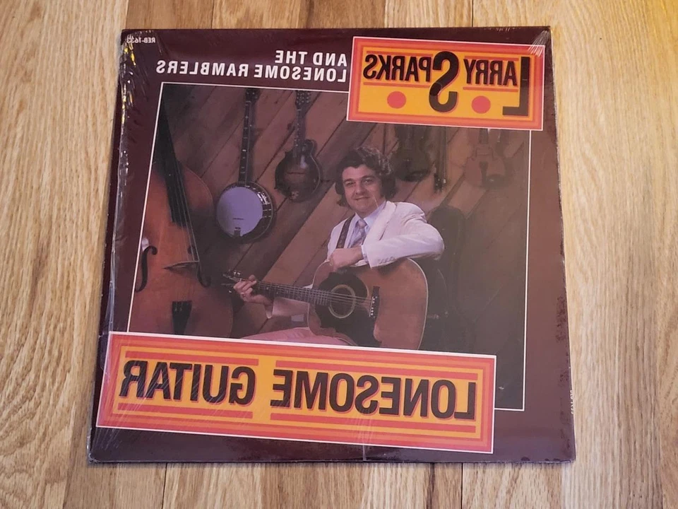 Larry Sparks And the Lonesome Ramblers - LONESOME GUITAR LP NM 1985 Josh Graves - Image 1 of 1