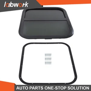 RV Window 24" W x 22" H Replacement w/Trim for 1-3/4" Wall Small Trailer Window - Picture 1 of 14