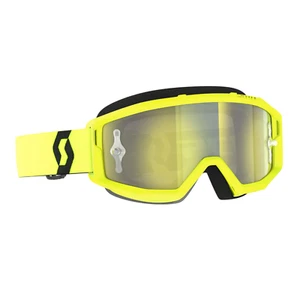 Maschera SCOTT PRIMAL gialla lente specchiata giallo motocross enduro dh - Foto 1 di 3