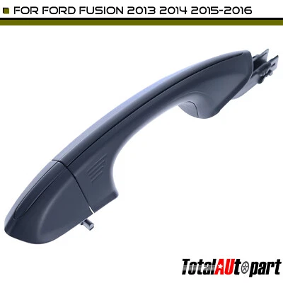 Manija de puerta exterior negra para Ford Fusion 2013 2014 2015-2018 conductor delantero izquierdo Foto 1 de 4