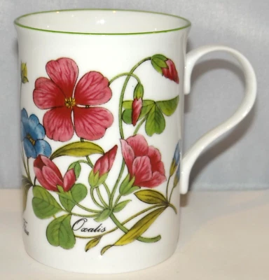 Crown Trent Fine Bone China Yellow Floral CANECA DE CAFÉ XÍCARA DE CHÁ INGLATERRA 10 oz - Imagem 1 de 4