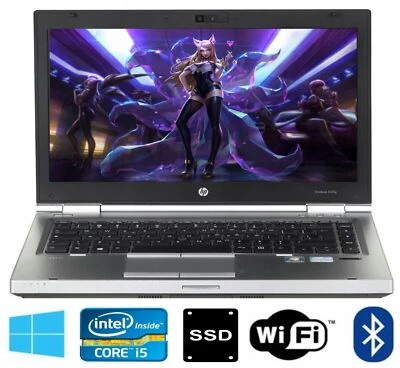 Business HP Elitebook 8470P i5-3320M max 3.3GHz 1600x900px HD+ DVD-RW Win10 Pro - Bild 1 von 4
