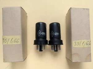 6J8 ~6SJ7 HF Pentode Tube Soviet MATCHED pair 2pcs in lot - Picture 1 of 7