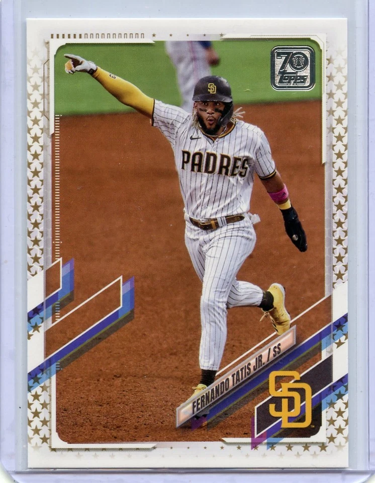 2021 Topps Factory Set Gold Stars Baseball Complete Your Set (#501-660) - Image 1 of 1