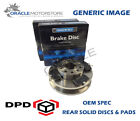 OEM SPEC REAR DISCS PADS 259mm FOR MINI CONVERTIBLE (R57) 2.0 TD 2011-