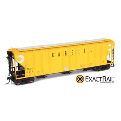 ExactRail HO PS-2CD 4427 Covered Hopper Cargill Car Number TLDX 2819 New - Image 1 of 4