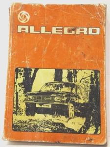 Austin Leyland Allegro Original Factory Repair & Operational Manual Good Conditi - Imagen 1 de 11
