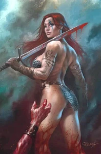 RED SONJA # 13 (2023) LUCIO PARRILLO LTD ED. Virgin Cover L Rarität NM/NM+ - Bild 1 von 1
