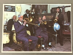 #H4756 NUEVA ORLEANS, LA.   POSTAL, BANDA DE JAZZ DE NUEVA ORLEANS - Imagen 1 de 2