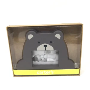 NWT Carters Brown Bear Baby's First Year Picture Frame New - Picture 1 of 5
