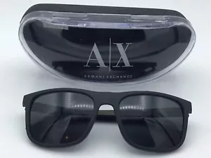 Emporio Armani EA4129 Sunglasses Black 5042/87 56 19 142 Case Q4 - Picture 1 of 8