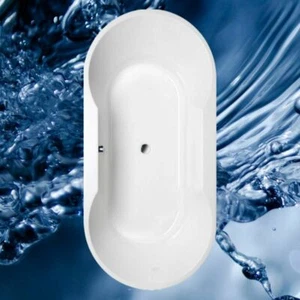 Badewanne 180x85 cm HOIO inkl. Füße - Bild 1 von 7