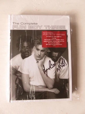FUN BOY THREE The Complete Fun Boy Three AUTOGRAPHED 5x CD & DVD BOX SET CRB1428 - Image 1 of 4