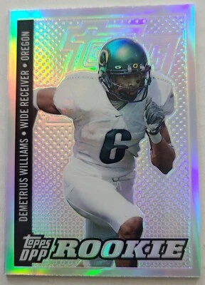 2006 Topps Draft Picks and Prospects (DPP) Demetrius Williams #121 Rookie RC - Image 1 of 2