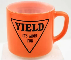 Vidrio federal moderno vintage de mediados de siglo - dale más diversión - taza a prueba de calor - Imagen 1 de 6