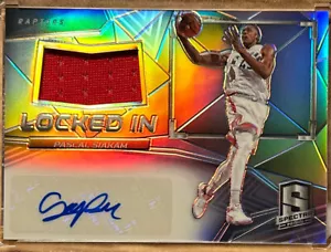 2016-17 PASCAL SIAKAM PANINI SPECTRA LOCKED IN RPA ROOKIE JERSEY AUTO 68/199! - Picture 1 of 2