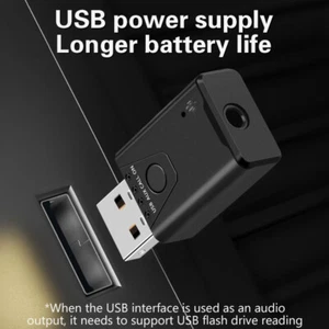 2 In 1 Bluetooth 5.4 Audio Receiver Transmitter Stereo USB Wireless Adapter _xa - Photo 1/12