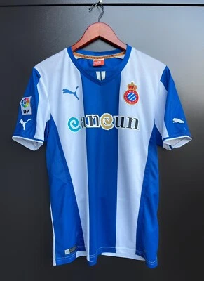 CAMISETA DE FUTBOL HOMBRE PUMA FC ESPANYOL 2013/2014 CAMISETA MAILLOT TALLA M�� - Imagen 1 de 4