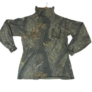 Vintage RARE Ace Outdoor Outfitter Crew Neck LS T-shirt Size L CAMO USA - Picture 1 of 15