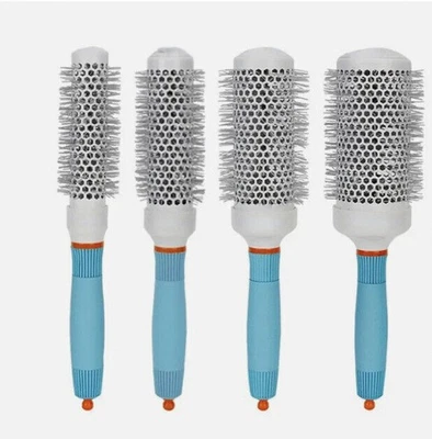 Comb for Women Boar Bristle Round Hair Brush For Styling Curling Blow Dry UK