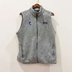 Patagonia Gilet Donna Extra Large Grigio Better Maglione Pile Full Zip Gorpcore - Foto 1 di 11