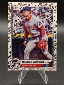 KRISTIAN CAMPBELL RC 2025 Topps All Star Game #41 Boston Red Sox - Imagen 1 de 2