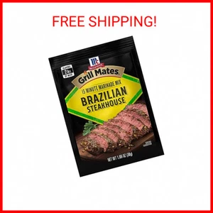 McCormick Grill Mates Brazilian Steakhouse Marinade Mix, 1.06 oz - Picture 1 of 2