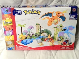Mega Construx Pokémon Set Adventures Bundle 872pc Dragonite Riolu +5 Pokémon - Picture 1 of 8