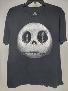 T-shirt Disney Nightmare Before Christmas taglia grande 42-44 nera manica corta - Foto 1 di 4