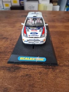 Scalextric C2179 1/32 Ford Focus WRC Carlos Sainz Slot Car - Picture 1 of 7