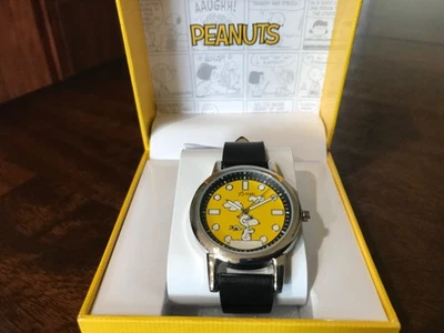 Reloj 2024~Accutime~ Peanuts Snoopy 75 Aniversario Batería Nueva y Caja Foto 1 de 4