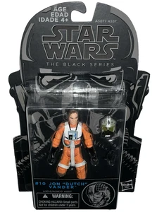 Star Wars Serie Nera JON "OLANDESE" VANDER 3,75" Figura #10 Pilota Y-Wing Ribelle - Foto 1 di 7