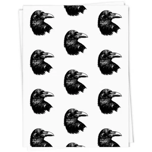 'Raven Head' Gift Wrap / Wrapping Paper / Gift Tags (GI047012) - Picture 1 of 16