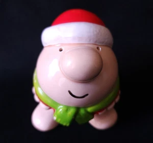 Ziggy Ceramic Christmas Salt Pepper Shaker Kitchen Figurine Universal Press VTG - Picture 1 of 6