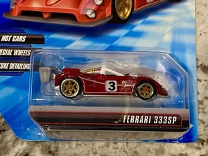 2009 Hot Wheels Speed Machines Ferrari 333SP Red - Picture 1 of 4