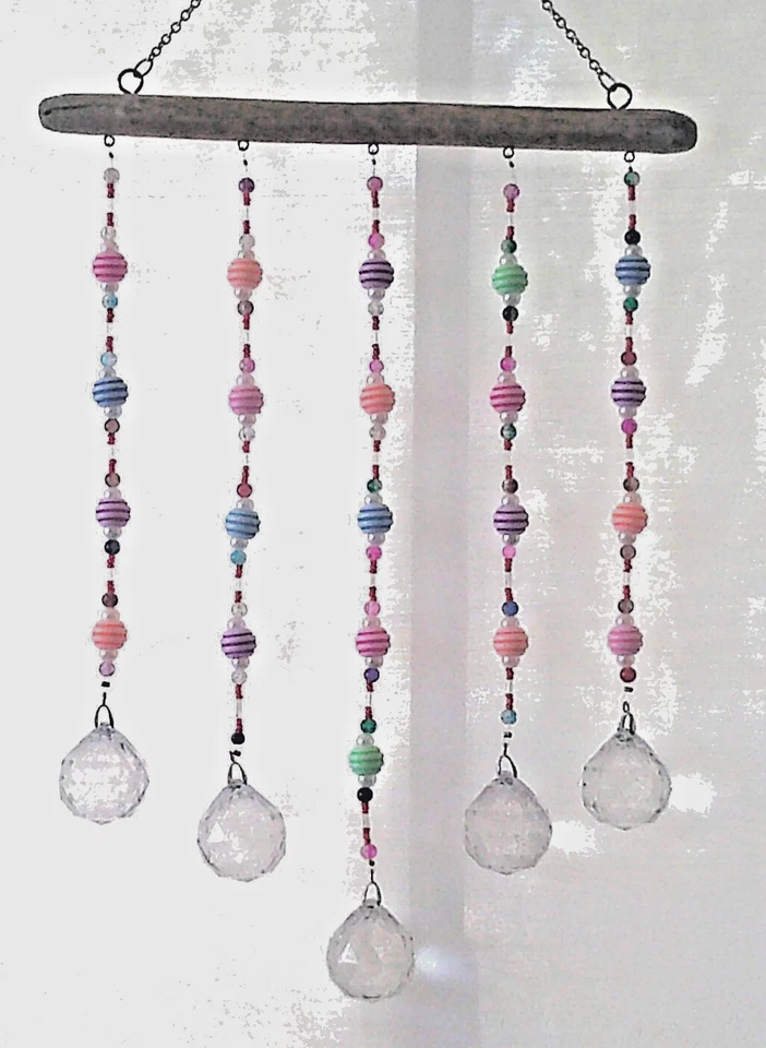 Atrapasol madera deriva hecho a mano envío gratis 8" ancho Foto 1 de 1